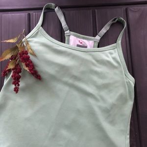 North face Athletic Sage Green Airwick Tank Sz S